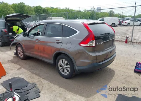 2013 Honda Cr-V Ex-L z USA, uszkodzony, nr VIN 5J6RM3H76DL025191